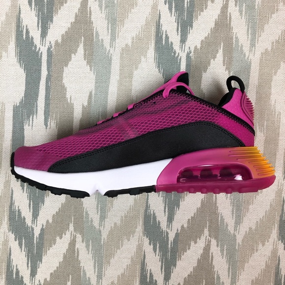 Nike Air Max 2090 GS Active Fuschia Women’s Running Shoes Size 6 CZ7659-600 - Picture 2 of 11